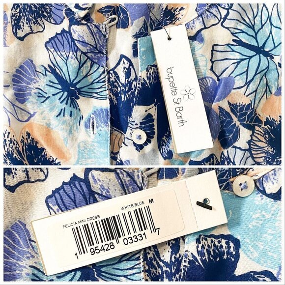 NWT Poupette St Barth Dress Felicia Mni Dress, Size M - Picture 10 of 13